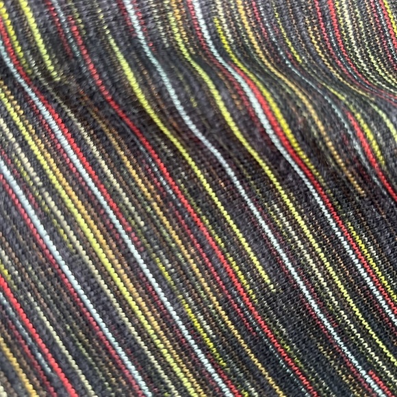 Cowl Neck Size M Multicolored Mini Dress - Picture 2 of 2